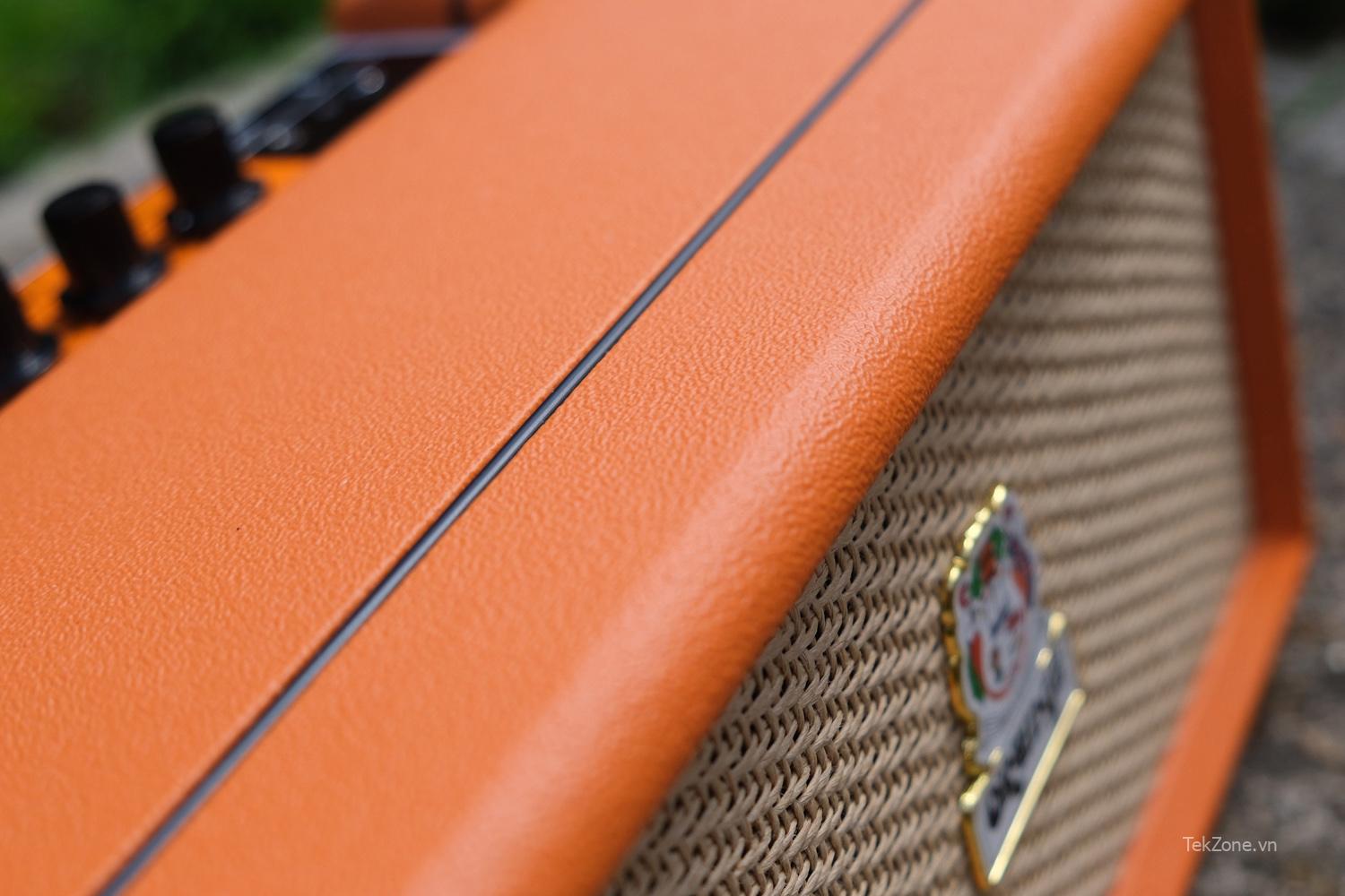 Orange Amps Orange Box đánh giá vinyl