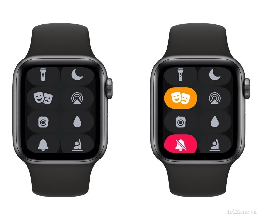 Bật, tắt biểu tượng Control Center trên Apple Watch